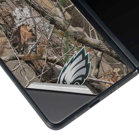 NFL Philadelphia Eagles Realtree AP Camo Galaxy Z Fold3 5G Skin