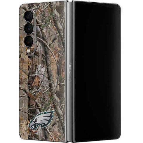 NFL Philadelphia Eagles Realtree AP Camo Galaxy Z Fold4 5G Skin