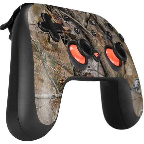 NFL Philadelphia Eagles Realtree AP Camo Google Stadia Controller Skin