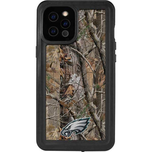 NFL Philadelphia Eagles Realtree AP Camo iPhone 12 Pro Max Waterproof Case