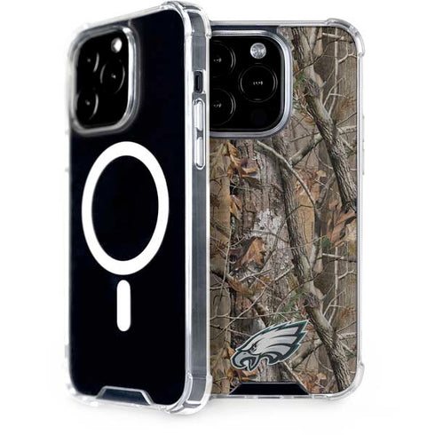 NFL Philadelphia Eagles Realtree AP Camo iPhone 15 Pro MagSafe Case