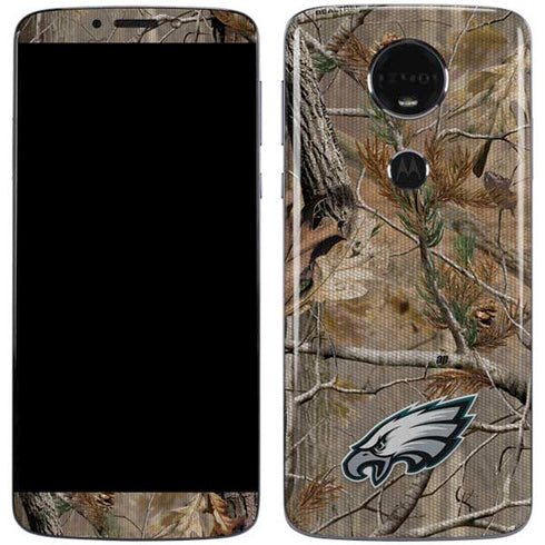 NFL Philadelphia Eagles Realtree AP Camo Moto E5 Plus Skin