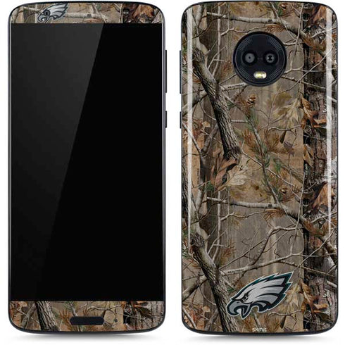NFL Philadelphia Eagles Realtree AP Camo Moto G6 Skin