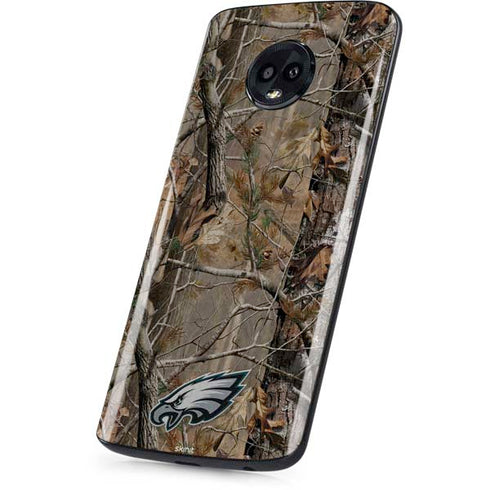 NFL Philadelphia Eagles Realtree AP Camo Moto G6 Skin