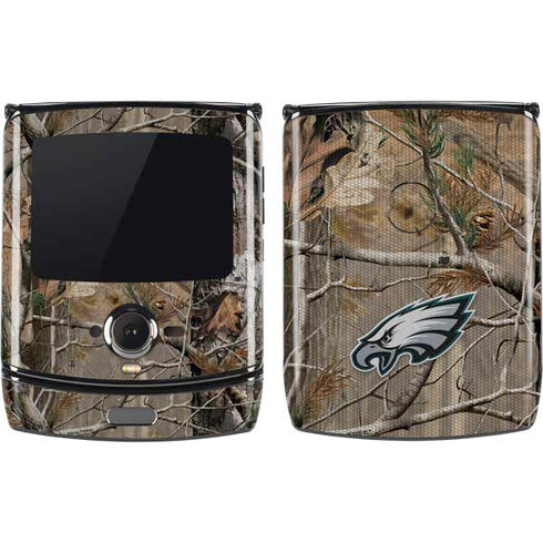 NFL Philadelphia Eagles Realtree AP Camo Motorola RAZR Skin