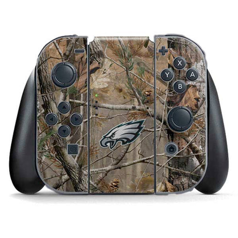 NFL Philadelphia Eagles Realtree AP Camo Nintendo Switch (2017-2021) Joy-Con Controller Skin