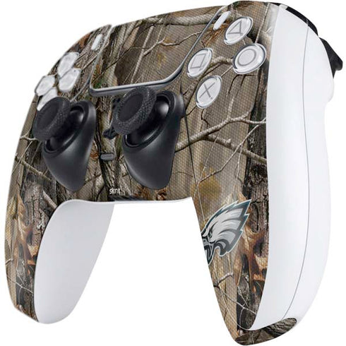 NFL Philadelphia Eagles Realtree AP Camo PS5 Controller Skin