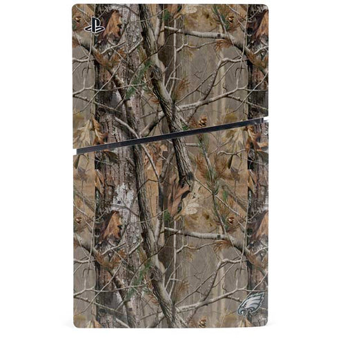 NFL Philadelphia Eagles Realtree AP Camo PS5 Slim Disk Bundle Skin