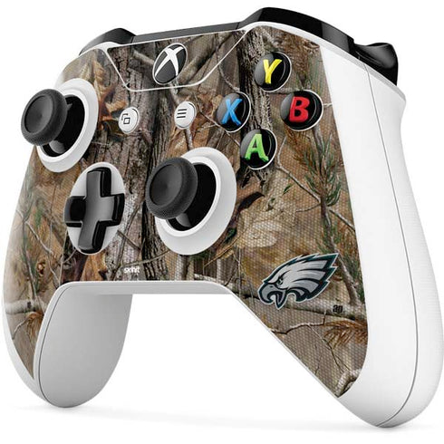 NFL Philadelphia Eagles Realtree AP Camo Xbox One S Controller Skin
