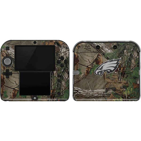 NFL Philadelphia Eagles Realtree Xtra Green Camo Nintendo 2DS Skin