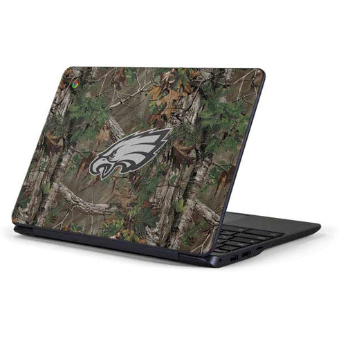 NFL Philadelphia Eagles Realtree Xtra Green Camo Samsung Chromebook Skin