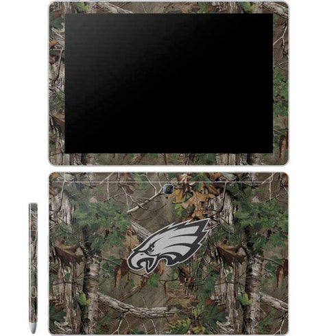 NFL Philadelphia Eagles Realtree Xtra Green Camo Galaxy Book 12in Skin