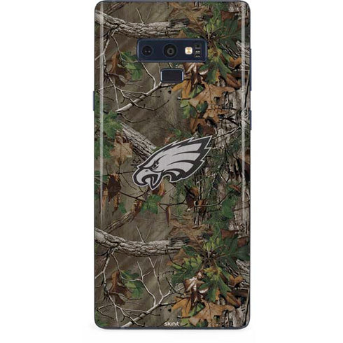 NFL Philadelphia Eagles Realtree Xtra Green Camo Galaxy Note 9 Skin