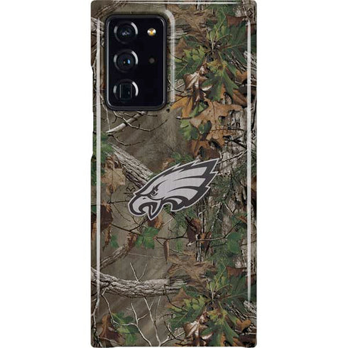 NFL Philadelphia Eagles Realtree Xtra Green Camo Galaxy Note20 Ultra 5G Lite Case