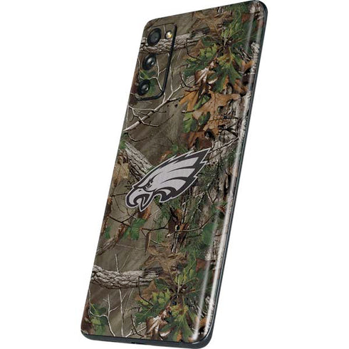 NFL Philadelphia Eagles Realtree Xtra Green Camo Galaxy S20 Fan Edition Skin