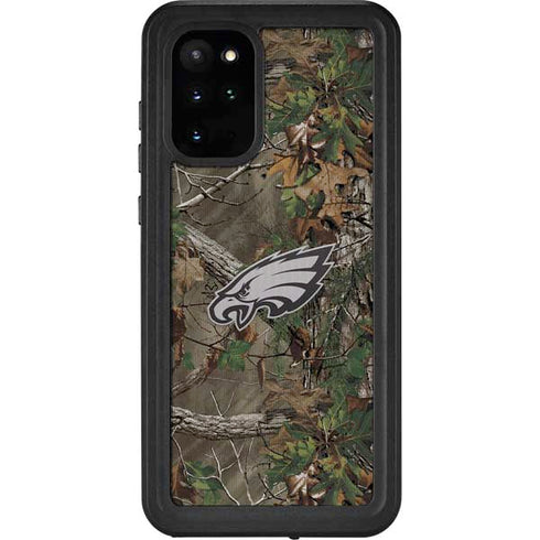 NFL Philadelphia Eagles Realtree Xtra Green Camo Galaxy S20 Plus Waterproof Case