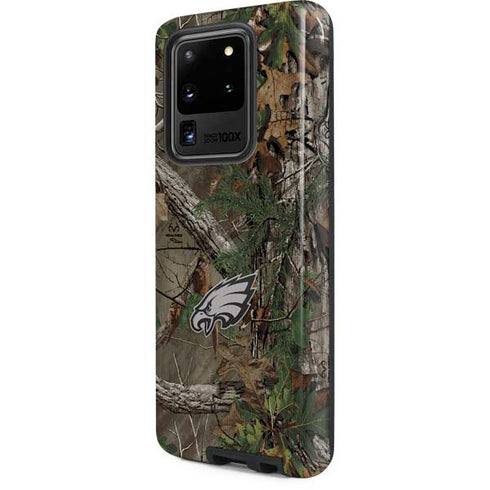 NFL Philadelphia Eagles Realtree Xtra Green Camo Galaxy S20 Ultra 5G Pro Case