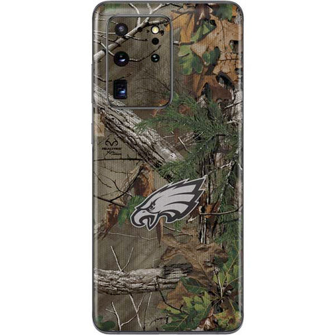 NFL Philadelphia Eagles Realtree Xtra Green Camo Galaxy S20 Ultra 5G Skin