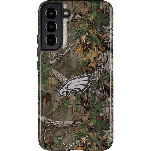 NFL Philadelphia Eagles Realtree Xtra Green Camo Galaxy S22 Plus Pro Case