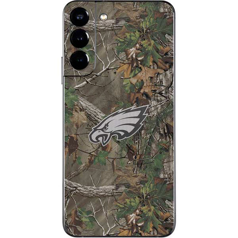 NFL Philadelphia Eagles Realtree Xtra Green Camo Galaxy S22 Plus Skin