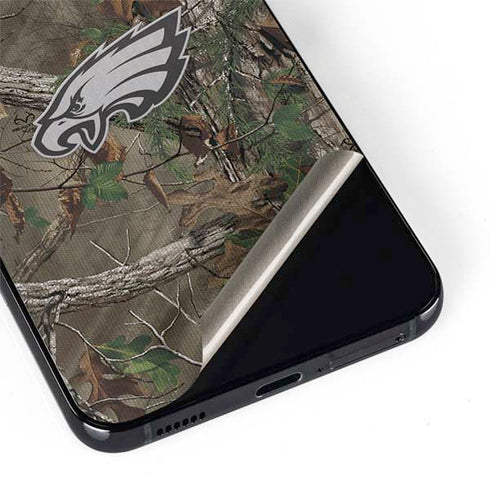 NFL Philadelphia Eagles Realtree Xtra Green Camo Galaxy S22 Plus Skin