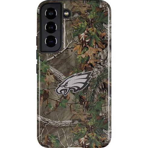 NFL Philadelphia Eagles Realtree Xtra Green Camo Galaxy S22 Pro Case