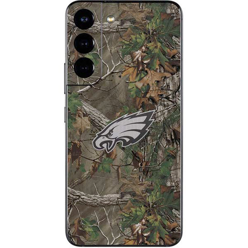 NFL Philadelphia Eagles Realtree Xtra Green Camo Galaxy S22 Skin