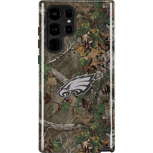 NFL Philadelphia Eagles Realtree Xtra Green Camo Galaxy S22 Ultra Pro Case
