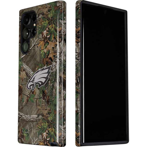 NFL Philadelphia Eagles Realtree Xtra Green Camo Galaxy S22 Ultra Pro Case