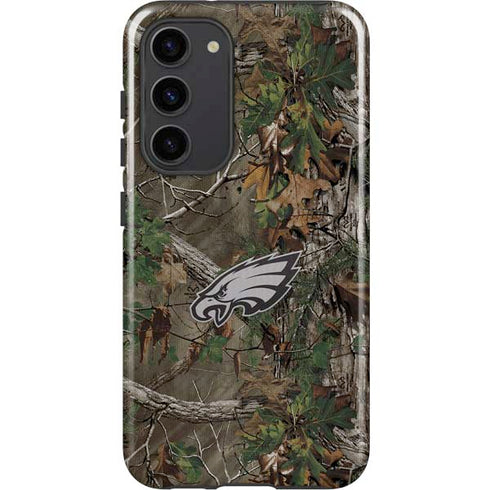 NFL Philadelphia Eagles Realtree Xtra Green Camo Galaxy S23 Plus Pro Case