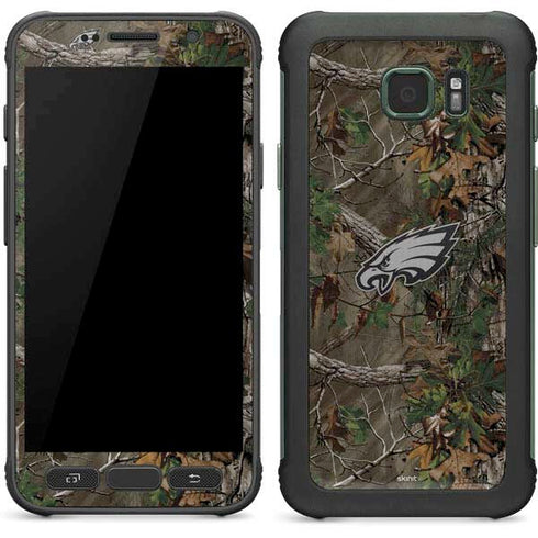 NFL Philadelphia Eagles Realtree Xtra Green Camo Galaxy S7 Active Skin