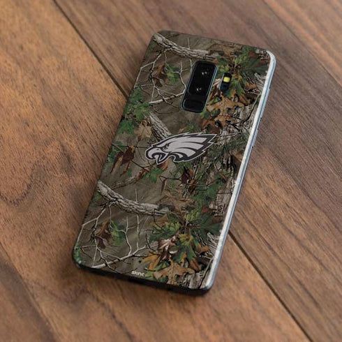 NFL Philadelphia Eagles Realtree Xtra Green Camo Galaxy S9 Plus Skin