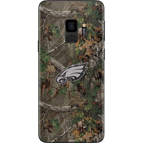 NFL Philadelphia Eagles Realtree Xtra Green Camo Galaxy S9 Skin
