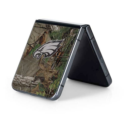 NFL Philadelphia Eagles Realtree Xtra Green Camo Galaxy Z Flip5 5G Skin
