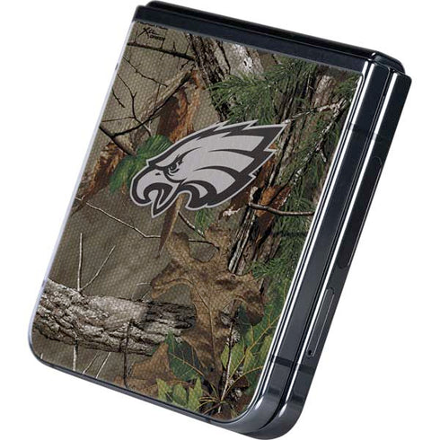 NFL Philadelphia Eagles Realtree Xtra Green Camo Galaxy Z Flip5 5G Skin