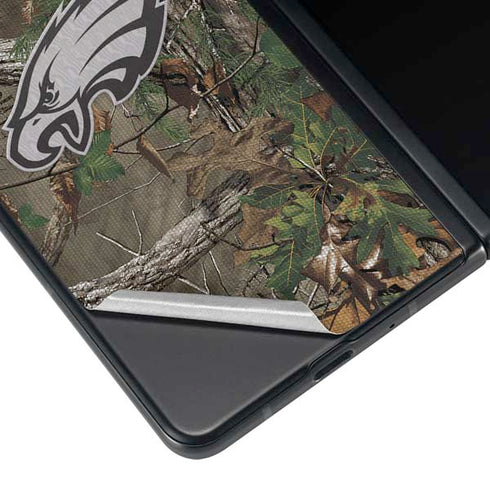 NFL Philadelphia Eagles Realtree Xtra Green Camo Galaxy Z Fold3 5G Skin