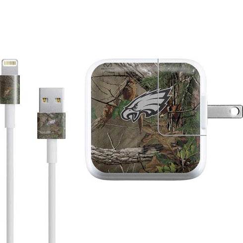NFL Philadelphia Eagles Realtree Xtra Green Camo iPad Charger (10W USB) Skin