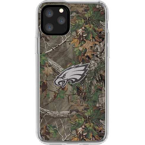 NFL Philadelphia Eagles Realtree Xtra Green Camo iPhone 11 Pro Clear Case