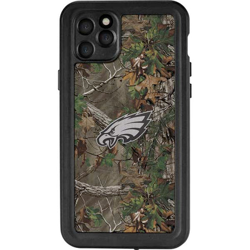 NFL Philadelphia Eagles Realtree Xtra Green Camo iPhone 11 Pro Max Waterproof Case