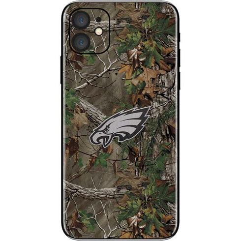 NFL Philadelphia Eagles Realtree Xtra Green Camo iPhone 11 Skin