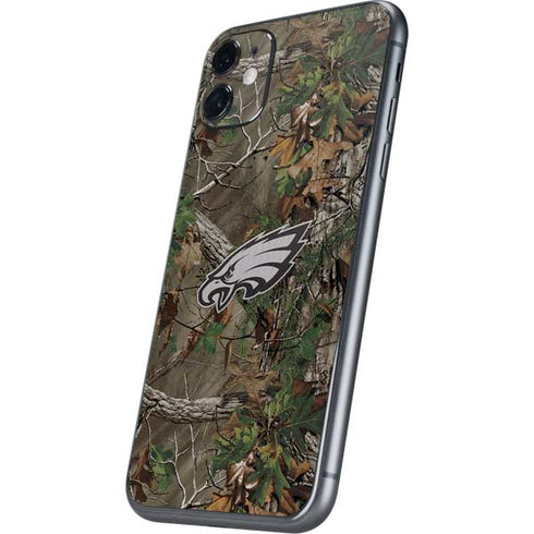 NFL Philadelphia Eagles Realtree Xtra Green Camo iPhone 11 Skin