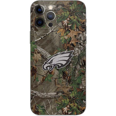 NFL Philadelphia Eagles Realtree Xtra Green Camo iPhone 12 Pro Skin