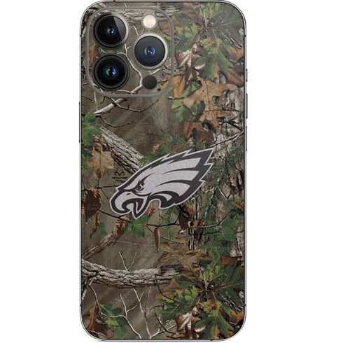 NFL Philadelphia Eagles Realtree Xtra Green Camo iPhone 13 Pro Skin