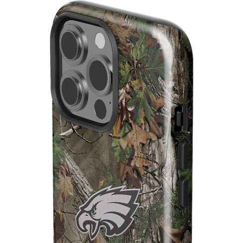 NFL Philadelphia Eagles Realtree Xtra Green Camo iPhone 14 Pro Impact Case