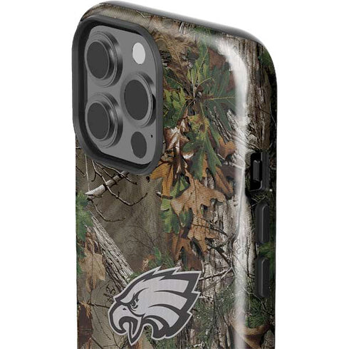 NFL Philadelphia Eagles Realtree Xtra Green Camo iPhone 15 Pro Max Impact Case