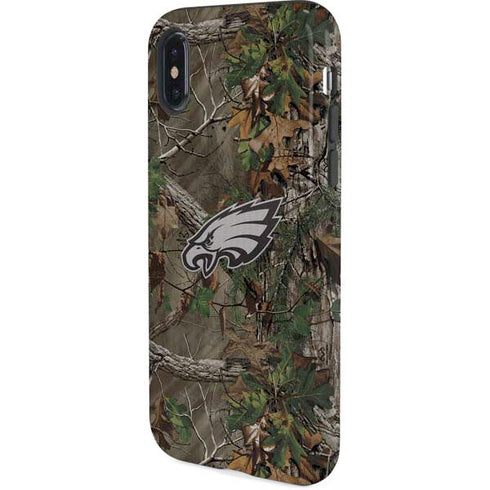 NFL Philadelphia Eagles Realtree Xtra Green Camo iPhone X Pro Case