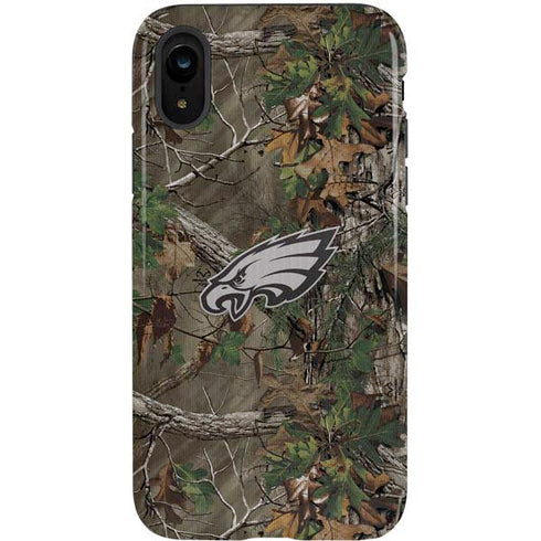 NFL Philadelphia Eagles Realtree Xtra Green Camo iPhone XR Pro Case