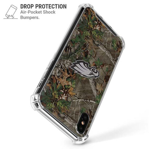 NFL Philadelphia Eagles Realtree Xtra Green Camo iPhone XS Max Clear Case