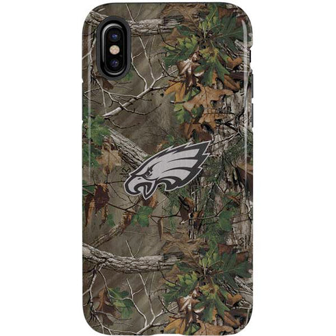 NFL Philadelphia Eagles Realtree Xtra Green Camo iPhone XS Pro Case