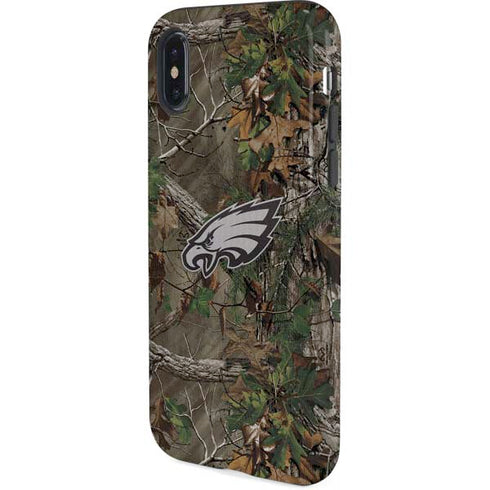 NFL Philadelphia Eagles Realtree Xtra Green Camo iPhone XS Pro Case